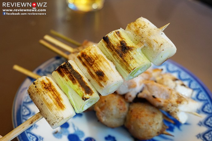 ต้นหอมญี่ปุ่นย่างเกลือ