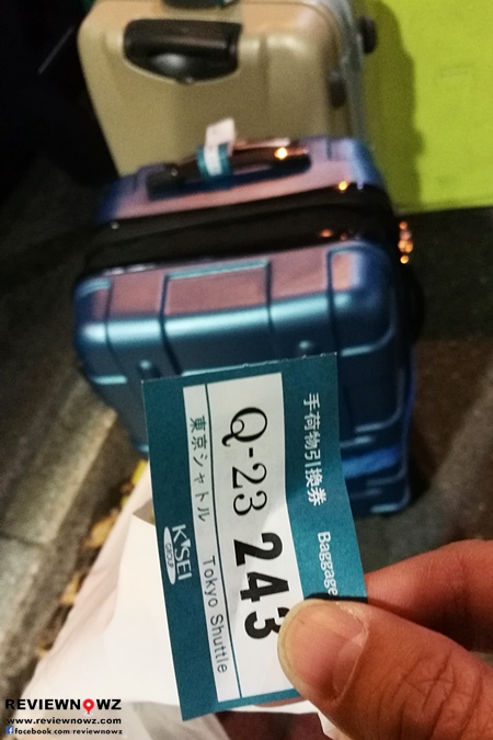 Keisei Bus Baggage Check
