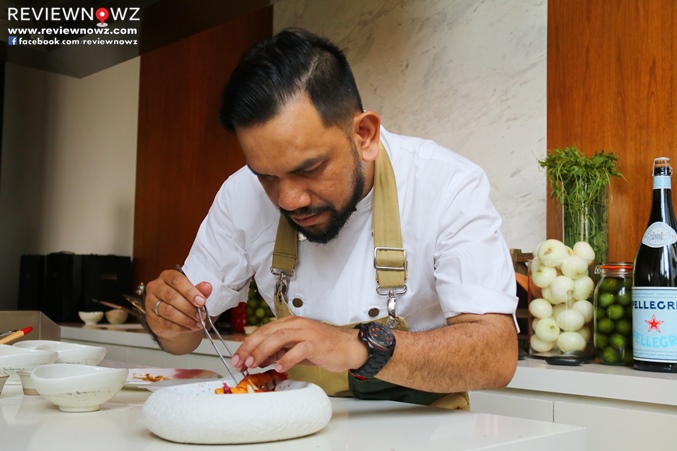 Chef Ray Adriansyah from Locavore, Bali