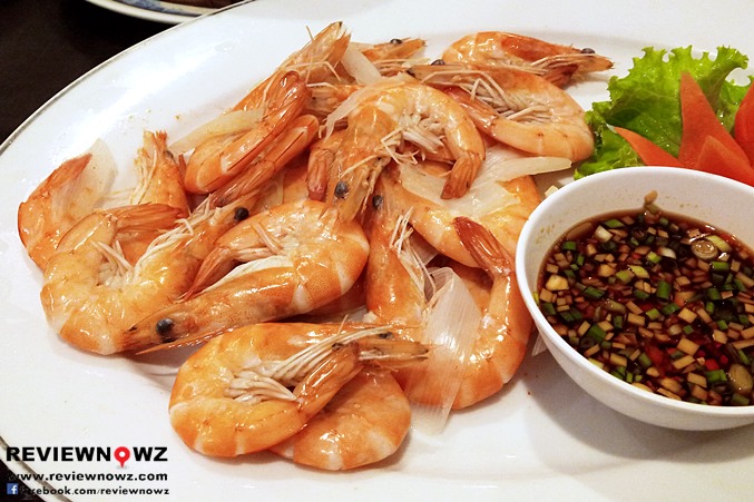 Boiled Prawns