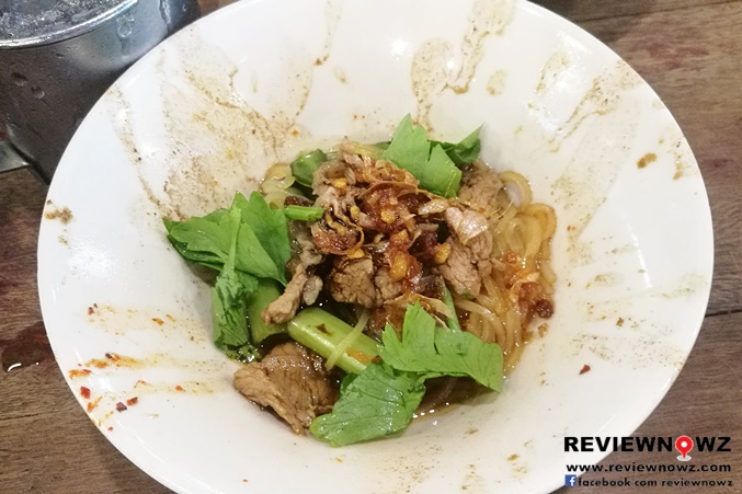 ก๋วยเตี๋ยวเรือ เส้นเล็กแห้งสดอย่างเดียว