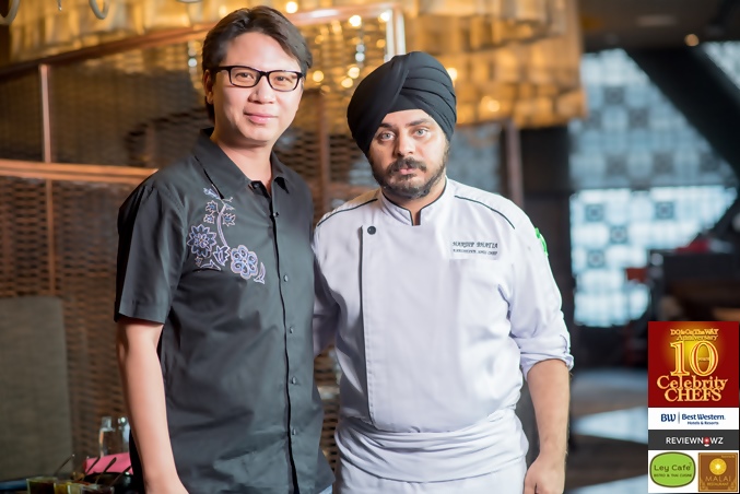 Cooking with 10 Celebrity Chefs : Chef Hardip Bhatia, Executive Sous Chef Maya Indian Restaurant, Holiday Inn Bangkok Sukhumvit