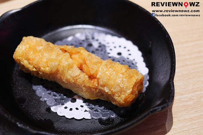 Deep Fried Tofu Skin Rolls with Shrimps