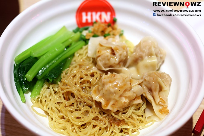 Egg Noodle with Jumbo Shrimp Wontons