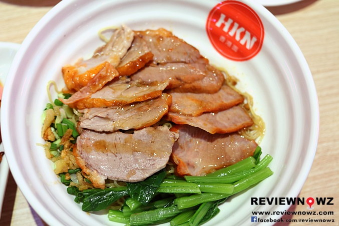 Egg Noodle with HK Roasted Duck and BBQ Pork