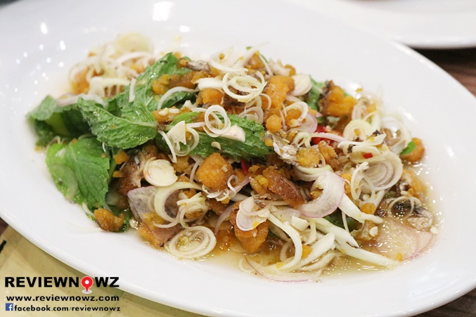 Spicy crab egg salad