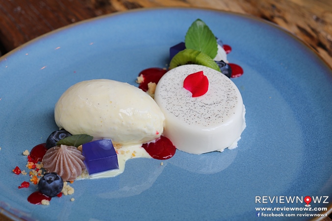 Panna Cotta with Raspberry Sauce