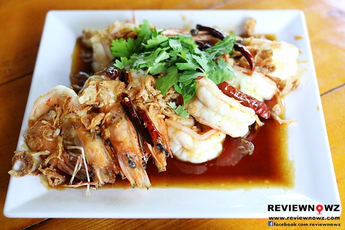 กุ้งซอสมะขาม