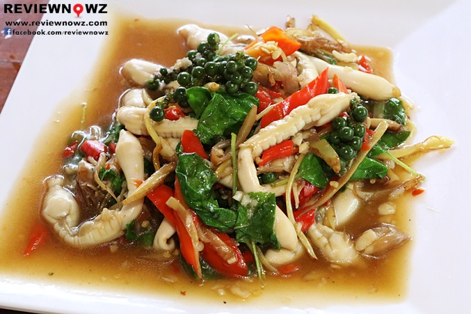 หอยหลอดผัดฉ่า