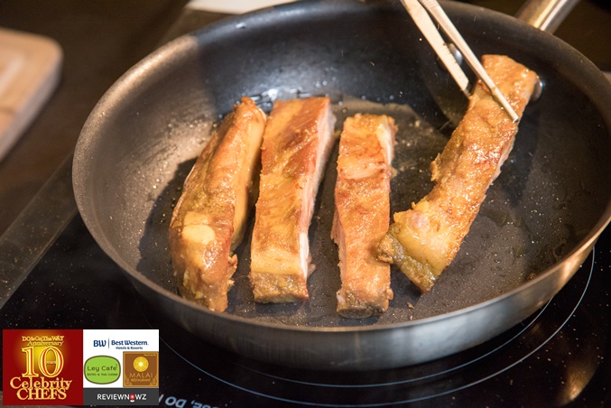 Spare Ribs Satay - Panfried