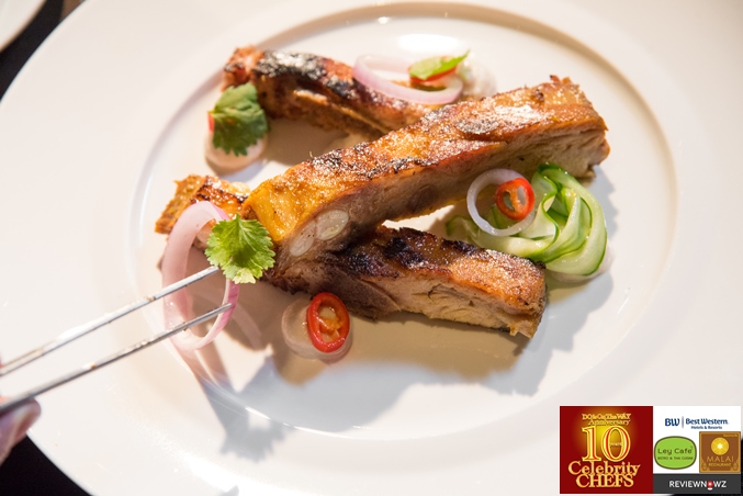 Spare Ribs Satay - Cucumber Relish