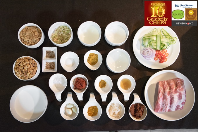 Spare Ribs Satay - Ingredient