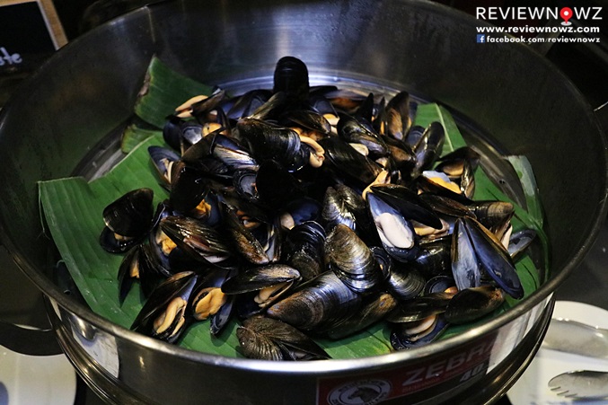 Steamed Blue mussel