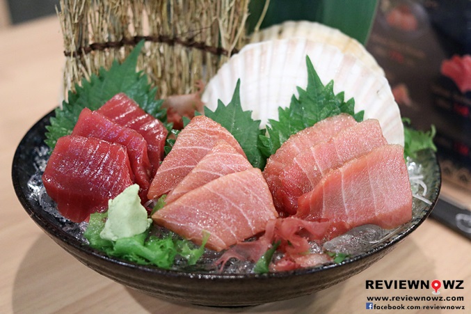 Otoro Chutoro Akami Sashimi