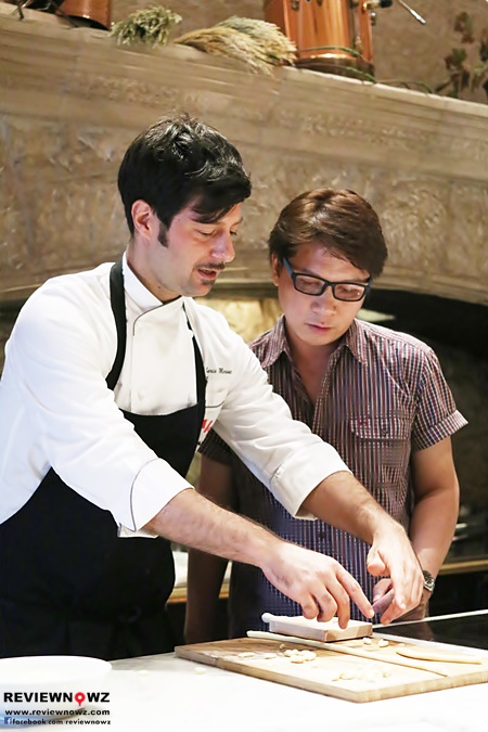 Cooking with Chef Antimo Merone