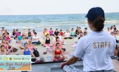 Hua Hin Yoga Festival 2019 เรียนโยคะฟรีๆที่ริมชายหาดหัวหิน จังหวัดประจวบคีรีขันธ์