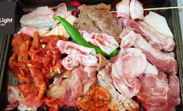 บุฟเฟ่ต์ปิ้งย่างหมูสไตล์เกาหลีให้ชิ้นหนารสชาติดีที่ Seoul Light Bistro & Bar ถนนนราธิวาส