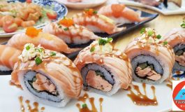 สาขาใหม่ล่าสุดกับร้านซูชิห้องแอร์เริ่มต้น 9 บาทคำใหญ่อร่อยที่ Fujisan Cafe สาขาดุสิต