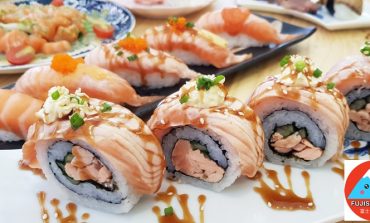 สาขาใหม่ล่าสุดกับร้านซูชิห้องแอร์เริ่มต้น 9 บาทคำใหญ่อร่อยที่ Fujisan Cafe สาขาดุสิต