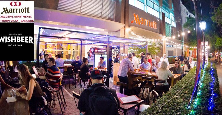 ฉลองลานเบียร์ใหม่ล่าสุดลดไปเลย 25% สำหรับคราฟท์เบียร์ทุกตัวที่ Wishbeer Garden @ Marriott Sathorn Vista