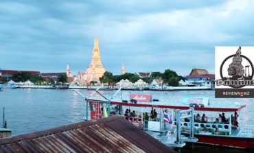 นั่งชิวริมแม่น้ำเจ้าพระยาชมวิววัดอรุณที่ร้าน โป๊ะท่าเตียน Waterfront House