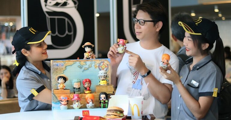 ฉลอง One Piece ครบรอบ 20 ปีกับของเล่นสะสมรุ่นพิเศษเฉพาะที่ McDonald’s