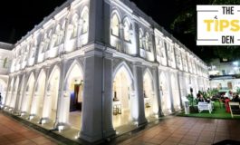 นั่งบาร์สไตล์ English Gentlemen ชมโบสถ์สวย Chijmes ที่ The Tipsy Den @ Singapore