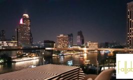 นั่งดื่มนั่งทานชมวิวแม่น้ำพระยามุมสูงแบบ 180 องศาสวยๆที่ Fallabella River Front @ Iconsiam