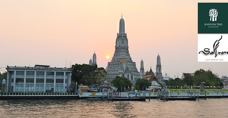 Sunset Cocktail Cruise ราคาดีเหมือนขึ้นเรือฟรี พร้อมจิบค็อกเทล ชมพระอาทิตย์ตกที่ Saffron cruise by Banyan Tree