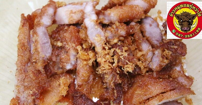 ชิมสาระพัดของทอดแบบ Delivery จากร้าน ข้าวหมูทอดกู๋หว่าไจ๋ @ เพชรเกษม 4