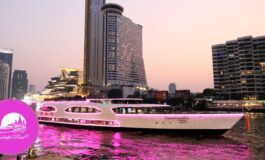 ดินเนอร์ทานไม่อั้นบุฟเฟ่ต์นานาชาติบนเรือ Wonderful Pearl Cruise ชมวิวแม่น้ำเจ้าพระยาในราคาไม่ถึงเก้าร้อย