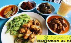 ชิมข้าวแกงท้องถิ่นสไตล์อินเดียในประเทศมาเลเซียที่ Restoran AL Mydin @ Kuala Lumpur, Malaysia