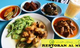 ชิมข้าวแกงท้องถิ่นสไตล์อินเดียในประเทศมาเลเซียที่ Restoran AL Mydin @ Kuala Lumpur, Malaysia