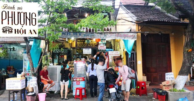 ฮอยอันกับแซนวิสเวียดนามอร่อยที่สุดในโลกที่ Bánh Mì Phượng @ Hội An, Vietnam