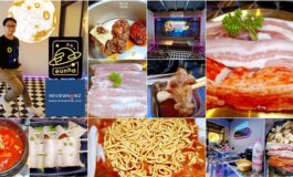 หมูชิ้นใหญ่หนานุ่มสะใจ ทานไม่อั้นบุฟเฟ่ต์ปิ้งย่างและหม้อไฟเกาหลีที่ Eunha @ บรรทัดทอง