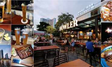 Sports Bar ริมแม่น้ำเจ้าพระยา กินดื่ม ฟังดนตรีสด ชมกีฬาที่ Howler Bar & Grill @ CAT Tower Pier 72
