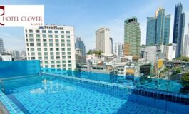 อาหารชุดราคาพิเศษพร้อมเครื่องดื่มในบรรยากาศดาดฟ้าใจกลางอโศกที่ Clover Sky Bar & Restaurant @ Hotel Clover Asoke