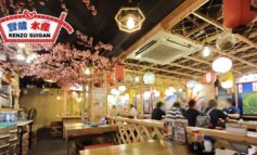 นั่งกินดื่มในร้านอิซากายะสไตล์ฮามายากิที่ Kenzo Suisan สาขาสีลม ศาลาแดง