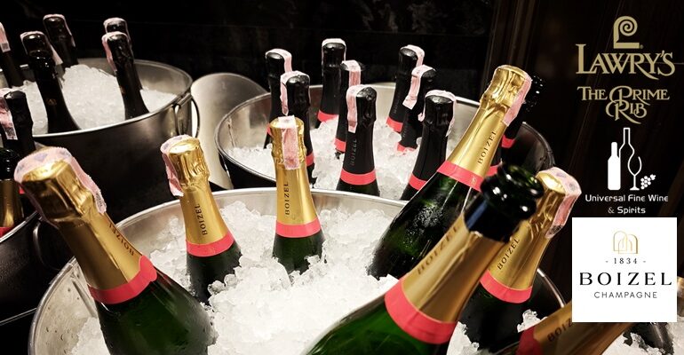 Champagne Boizel แชมเปญประวัติ 191 ปีกับเนื้ออบระดับตำนานที่ Lawry’s The Prime Rib Thailand