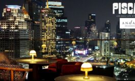 ใหม่ล่าสุดกับบาร์วิวเทพ อาหารเครื่องดื่มแนวสดชื่น กับราคาน่าคบหาที่ Piscari @ Andaz One Bangkok