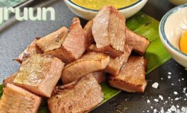 ร้านอาหารไทยในบ้านโบราณใจกลางสีลมที่เนื้อย่างอร่อย ณ. GRUUN @ ศาลาแดง