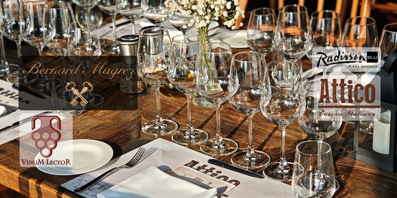 ชิมไวน์บนชั้นที่ 28 กับงาน Bernard Magrez Bordeaux Wine Masterclass @ Attico Radisson Blu Bangkok